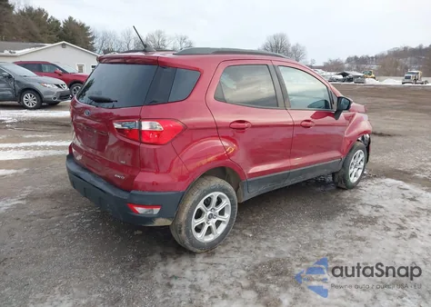 2020 Ford Ecosport Se z USA, uszkodzony, nr VIN MAJ6S3GL4LC352318